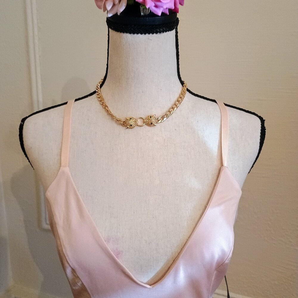 Bebe Pink lingerie Dress lace Romantic size small S